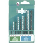 Heller Tools 17742 9 9-dielna univerzálny sortiment vrtákov; 17742 9