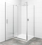 Sprchové dvere 80 cm SAT TEX SIKOTEXP80CRT SIKOTEXP80CRT