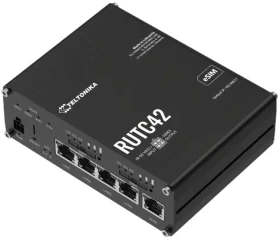 Teltonika RUTC42 / Router industriálny / 4G (LTE) / Wi-Fi 6 / 802.11ax / Dual SIM (RUTC42000000)
