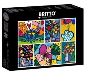 BlueBird Puzzle Koláž: Kvety