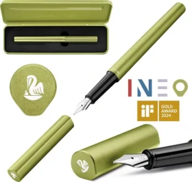 Pelikan Ineo Elements P6 M jarná zelená / Plniace pero / Nerezový hrot / Darčekové balenie (823692)