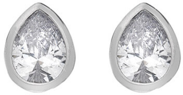 Hot Diamonds Trblietavé strieborné náušnice Emozioni Acqua Amore EE038