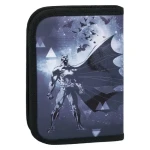BAAGL Školský peračník klasik dve chlopne Batman Storm / 15x20x3 cm (A-31420)