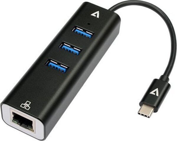 V7 1x RJ-45 + 3x USB-A 3.2 Gen1 (V7UCRJ45USB3)