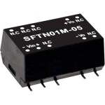MEAN WELL SFTN01L-12 DC / DC menič napätia, modul 84 mA 1 W Počet výstupov: 1 x; SFTN01L-12