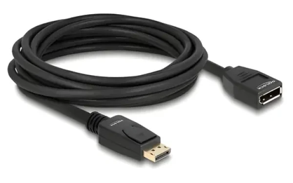 DeLock DisplayPort 1.2 predlžovací kábel 5 m / 4K / 60 Hz (80004)