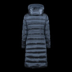 Dámska zimná bunda s kapucňou CMP zateplený kabát dlhý tmavomodrý (34K0046F/L635) 44