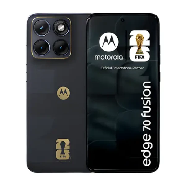 Motorola EDGE 70 Fusion čierna / Telefón / 8 +256GB / 5G / 6,78 "AMOLED 144Hz / + Buds WORLD Cup Edition (99937616)