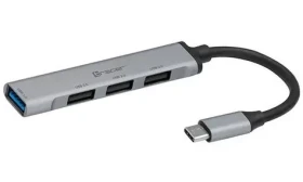 Tracer H40 / USB-C húb / 4 porty / hliníkové telo (TRAPOD46999)