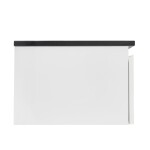 Kúpeľňová skrinka s kamennou krycou doskou SAT B-WAY 119x30x45 cm biela lesk BWAY120WTK BWAY120WTK