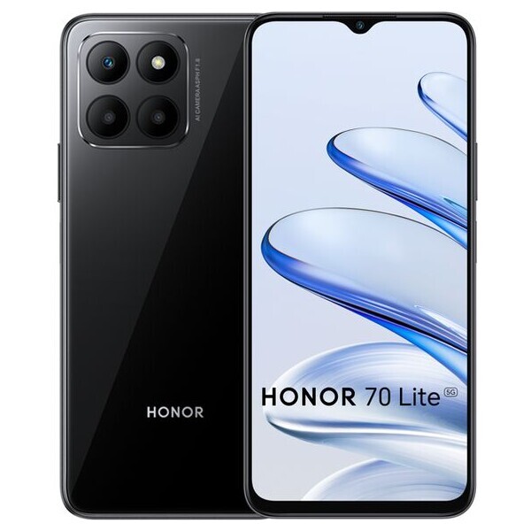 Honor 70 Lite 5G 4+128GB čierna / EU distribúcia / 6.5 / 128GB / Android 13 (5109APYK)