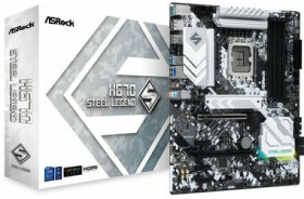 ASRock H670 Steel Legend / H670 / LGA 1700 / 4x DDR4 / PCIEx16 / 1x 2.5GLAN / ATX (90-MXBHB0-A0UAYZ)