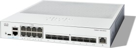 Cisco Catalyst 1300-16XTS - Switch - L3 - Smart - 8 x 10GBase-T + 8 x 10 Gigabit SFP+ - an Rack montierbar