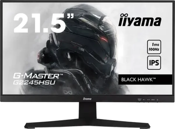21.5" IIYAMA G-Master G2245HSU-B2 čierna / LED / IPS / 1920 x 1080 / 16:9 / 1 ms / 1000:1 / 250cd-m2 / VESA (G2245HSU-B2)