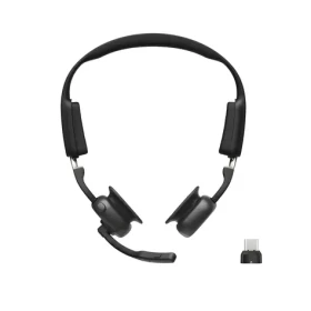 Shokz OpenMeet UC čierna / Slúchadlá / Open-ear / Bluetooth 5.4 / USB-C adaptér (C610-AC-BK-EU-000)
