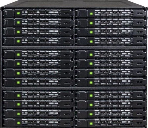 Icy Dock 24x 2.5" SATA/SAS ToughArmor (MB924IP-B)