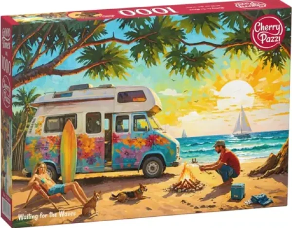 Cherry PAZZI Puzzle Čakanie na vlny