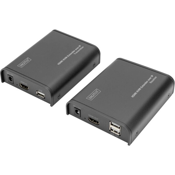 Digitus DS-55202 HDMI ™ extender (predĺženie) cez sieťový kábel RJ45 120 m; DS-55202