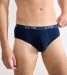 Pánske boxerky men Basic Midi – BLUE – modré 0080 – SLOGGI NIGHT BLUE 4