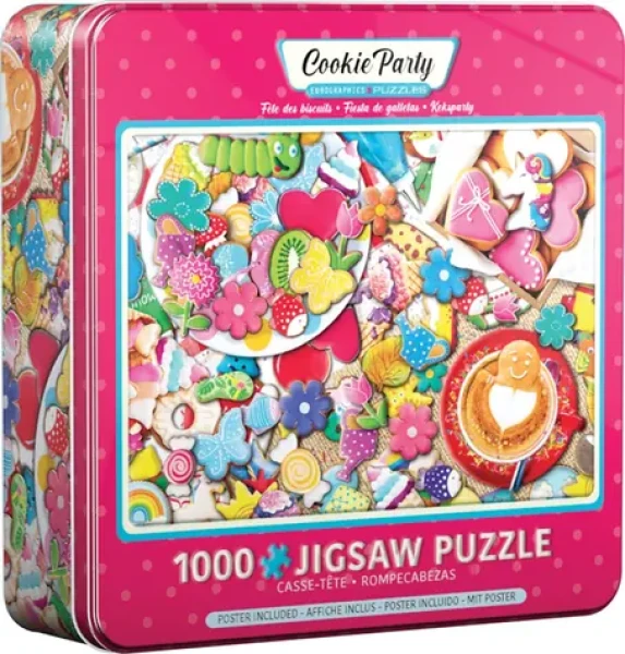 EUROGRAPHICS Puzzle Sušienková oslava v plechovej krabičke