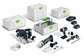 Festool CARPENTRY COMBO SET HKC 55/TPC 18/AGC 18/TB M 137