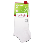 Krátke dámske bambusové ponožky BAMBUS AIR LADIES IN-SHOE SOCKS - Bellinda - biela 35 - 38