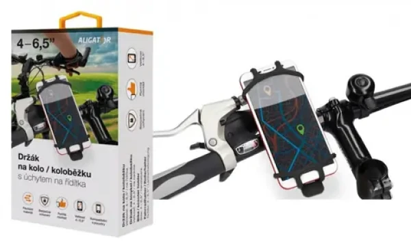 Aligator HA11 / Držiak na bicykel amp; kolobežku / úchyt na riadidlá / univerzálny (8595181169339)