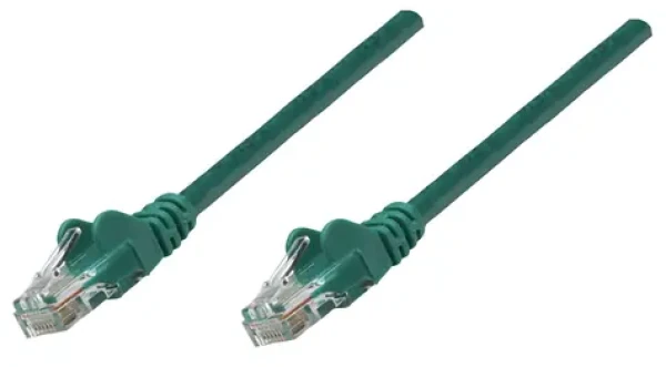 Intellinet Patch kábel Cat6 0,25m zelená / Sieťový kábel / S/FTP / RJ-45 (739825)