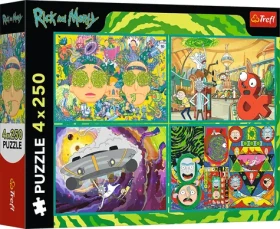 Trefl Puzzle Zvrátený svet Ricka a Mortyho