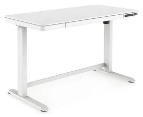 Digitus Elektrický výškovo nastaviteľný stôl / 120x60 cm / USB nabíjačka / zásuvka (DA-90406)