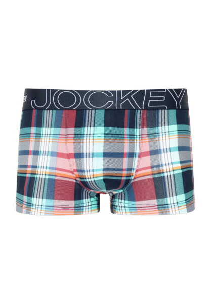 Pánske boxerky 1814241 B90 tyrkysová kocka - Jockey M