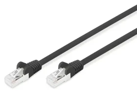 Digitus Patch kábel / Cat6 / S/FTP / 3 m / čierna / LSZH (DB-160144-030-S)