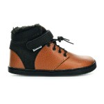 Pegres BF40 0.1 hnedé zimné barefoot topánky 28 EUR