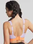 Športová podprsenka Non Wired Bra 7341B fialovo/orange - Panache 80H