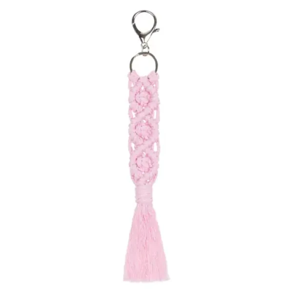 BAAGL Prívesok Macrame ružový (A-35959)