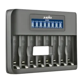 JUPIO Octo Battery Charger LCD / Nabíjačka batérií / USB / 1-8x AA/AAA (JBC0130)