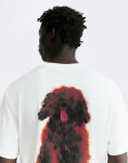 Thinking MU Pet Portrait Aaron Tee WHITE XL