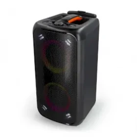 Nedis Reproduktor Bluetooth® Party čierna / Max. doba prehrávania: 5 hod / 240 W / Držadlo / Párty osvetlenia / Ekvalizér (SPPT2480BK)