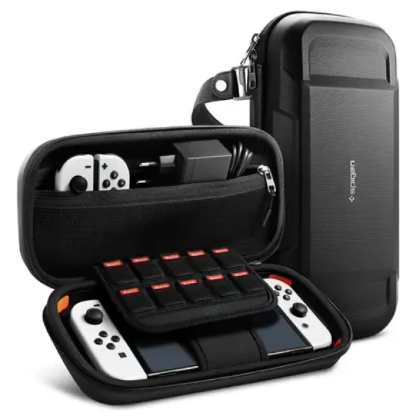 Spigen Rugged Armor Pro Pouch ochranné puzdro pre Nintendo OLED