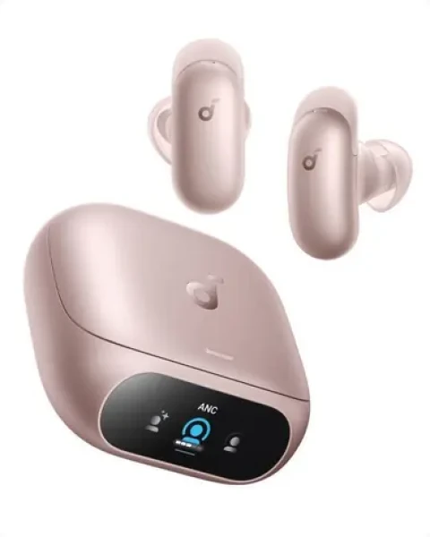 Anker Soundcore Liberty 5 Pre ružové / Bezdrôtové slúchadlá / ANC 4.0 / mikrofón / 28 h (D1203G51)