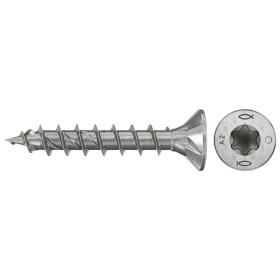 Fischer 574064 skrutky do drevotriesky 4 mm 30 mm TX Nerezová oceľ 200 ks; 574064