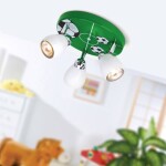 Stropné svetlo Brilliant Soccer G56234/74, GU10, 50 W, halogénová žiarovka, farebná; G56234/74