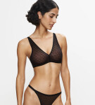 TRIUMPH SIGNATURE SHEER - Neviditeľná podprsenka s kosticami s výplňou Triumph BLACK 75D