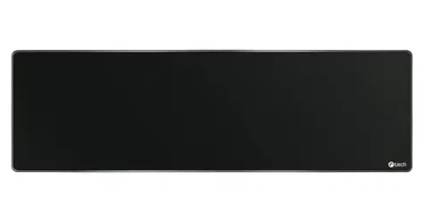 C-tech MP-01XL čierna / Podložka pod myš / 900x270x4mm / obšité okraje (MP-01XL-BK)