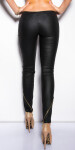 Sexy KouCla leatherlookpants with zip black