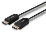 Lindy Fibre Optic Hybrid DisplayPort 2.0 UHBR10 čierna / DisplayPort kábel / 50 m / 8K 60Hz / 24 Gbit / s (38525)