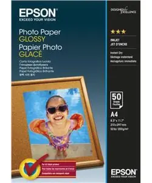 Epson Photo Paper Glossy A4 / Fotopapier / Lesklý / 200 g/m2 / 50 listov (C13S042539)