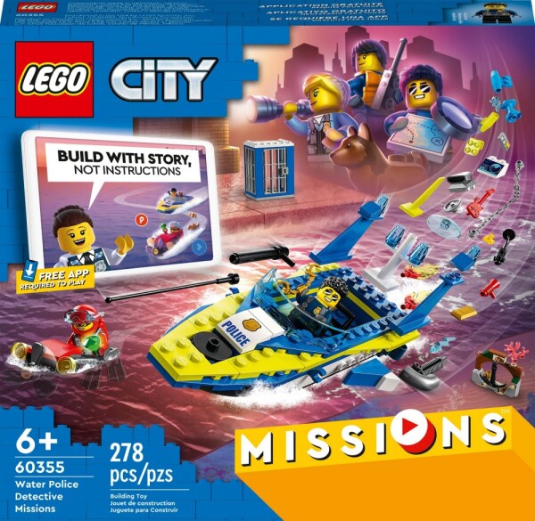 LEGO® City 60355 Misia detektíva pobrežnej stráže
