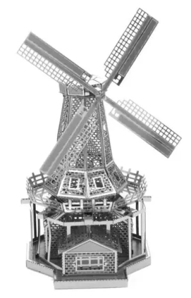 Metal Earth 3D Puzzle Veterný mlyn