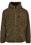 Teddyfleece Worker Jacket olivová